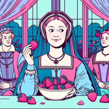 Explique pourquoi Anne Boleyn refusait de manger des fraises en public ?