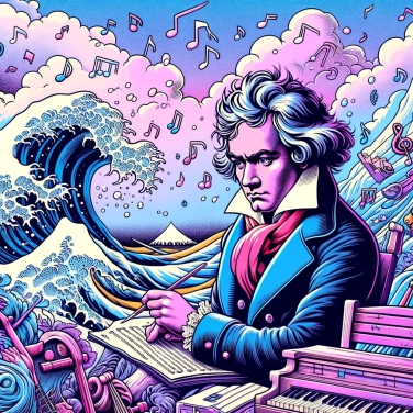 Explique pourquoi Beethoven est devenu sourd ?