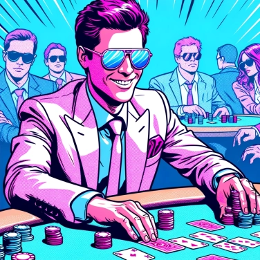 Explique pourquoi certains joueurs de poker portent des lunettes de soleil à l'intérieur des salles de jeu?