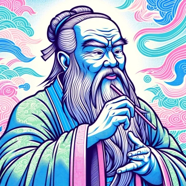 Explique pourquoi Confucius était vénéré en tant que philosophe en Chine ?