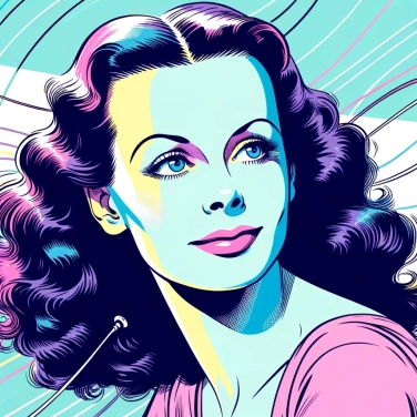 Explique pourquoi Hedy Lamarr, actrice hollywoodienne, est-elle également considérée comme la mère du wifi ?