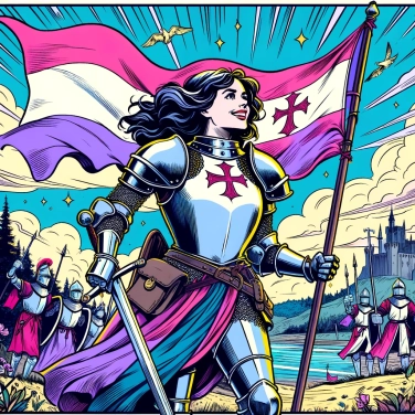 Explique pourquoi Jeanne d'Arc était surnommée La Pucelle ?