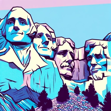 Explique pourquoi le Mont Rushmore a été sculpté ?