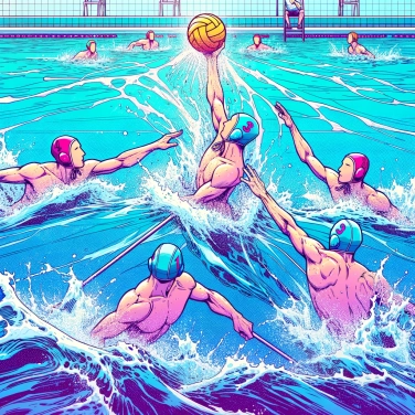 Explique pourquoi le water-polo se pratique généralement dans une piscine profonde?