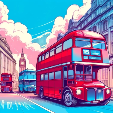 Explique pourquoi les bus de Londres sont rouges ?