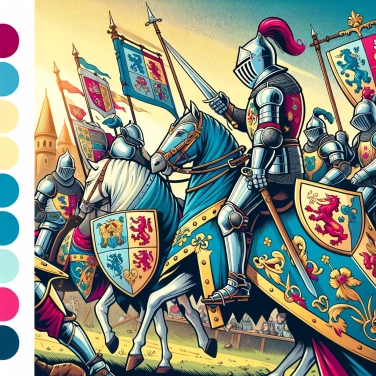 Explique pourquoi les chevaliers avaient des blasons sur leur armure ?