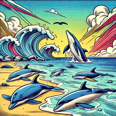 Explique pourquoi les dauphins et les baleines échouent-ils parfois sur les plages ?