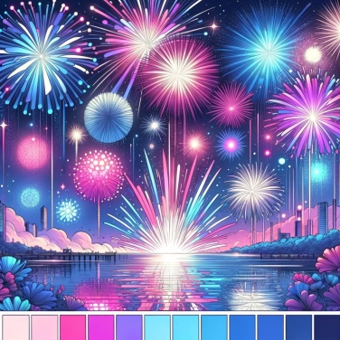 Explique pourquoi les feux d'artifice explosent en couleurs?