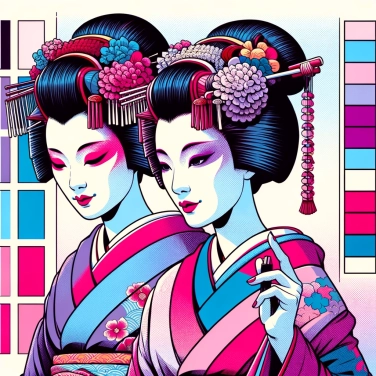 Explique pourquoi les geishas du Japon portent-elles un maquillage si particulier ?