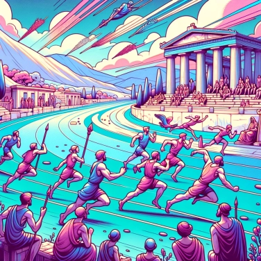 Explique pourquoi les Grecs anciens organisaient des Jeux Olympiques ?