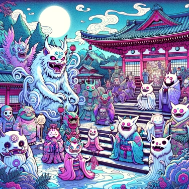 Explique pourquoi les légendes japonaises mettent-elles en avant les yokai ?