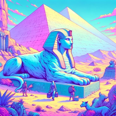 Explique pourquoi les sphinx posent des énigmes ?