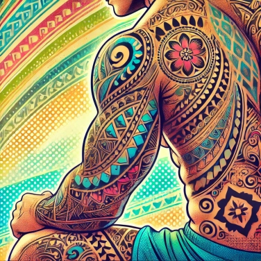 Explique pourquoi les tatouages tribaux de Polynésie ont des motifs si complexes ?