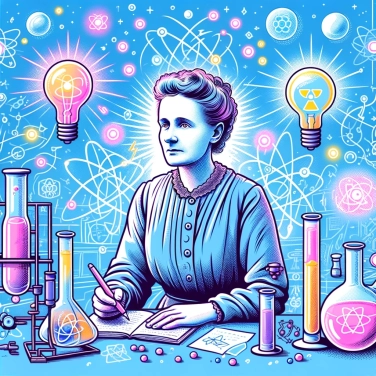 Explique pourquoi Marie Curie a choisi d'étudier la radioactivité ?