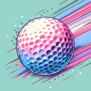 Explique pourquoi une balle de golf n'est pas lisse ?